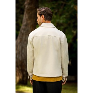 Overshirt Vittorio Mozzio μπεζ Overshirt Vittorio Mozzio μπεζ