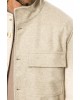 Overshirt Vittorio Mazzano μπεζ OVERSHIRT Overshirt Vittorio Mazzano μπεζ OVERSHIRT