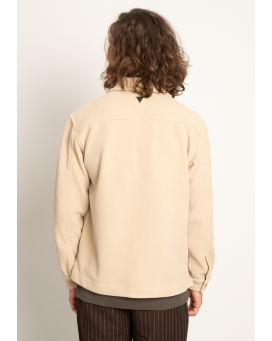 Overshirt Vittorio μπεζ OVERSHIRT