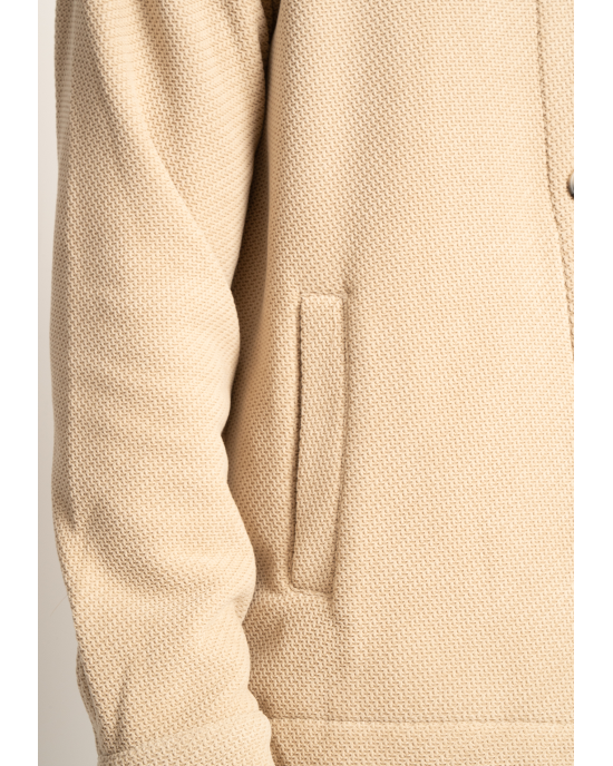 Overshirt Vittorio μπεζ OVERSHIRT