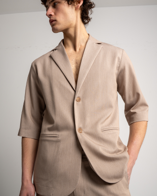 Πουκαμίσα Vittorio Angelo μπεζ