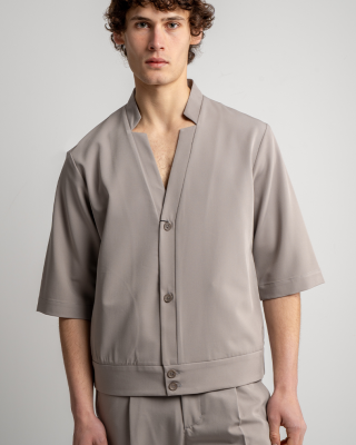 Πουκάμισο Vittorio Benito μπεζ