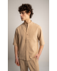 Overshirt Vittorio Morrone μπεζ OVERSHIRT