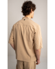 Overshirt Vittorio Morrone μπεζ OVERSHIRT