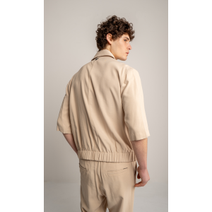 Πουκαμίσα Vittorio Crosseto μπεζ