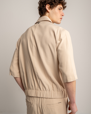 Πουκαμίσα Vittorio Crosseto μπεζ