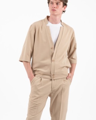 Πουκάμισο Vittorio Benito μπεζ