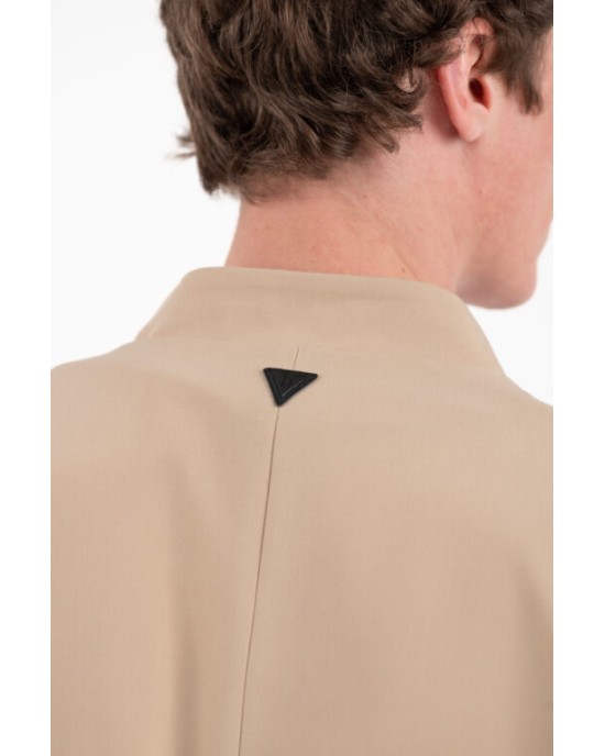 Πουκάμισο Vittorio Benito μπεζ OVERSHIRT