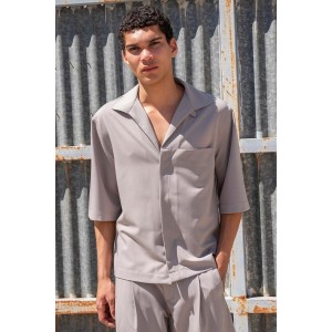 Overshirt Vittorio Venti μπεζ