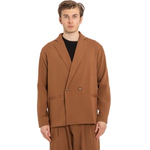 Overshirt Vittorio Barrio ταμπά Overshirt Vittorio Barrio ταμπά