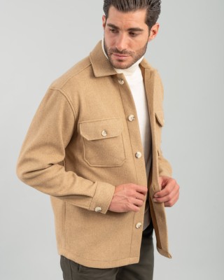 Overshirt Vittorio ταμπά