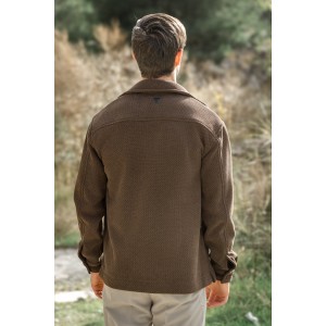 Overshirt Vittorio Bellarto καφέ
