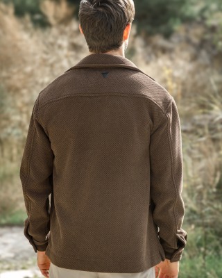 Overshirt Vittorio Bellarto καφέ