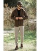 Overshirt Vittorio Bellarto καφέ OVERSHIRT
