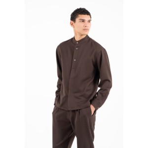 Overshirt Vittorio Morrone καφέ