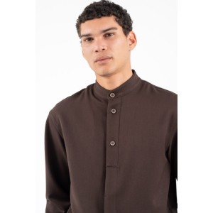 Overshirt Vittorio Morrone καφέ