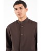 Overshirt Vittorio Morrone καφέ OVERSHIRT