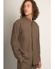 Πουκάμισα Vittorio City καφέ OVERSHIRT