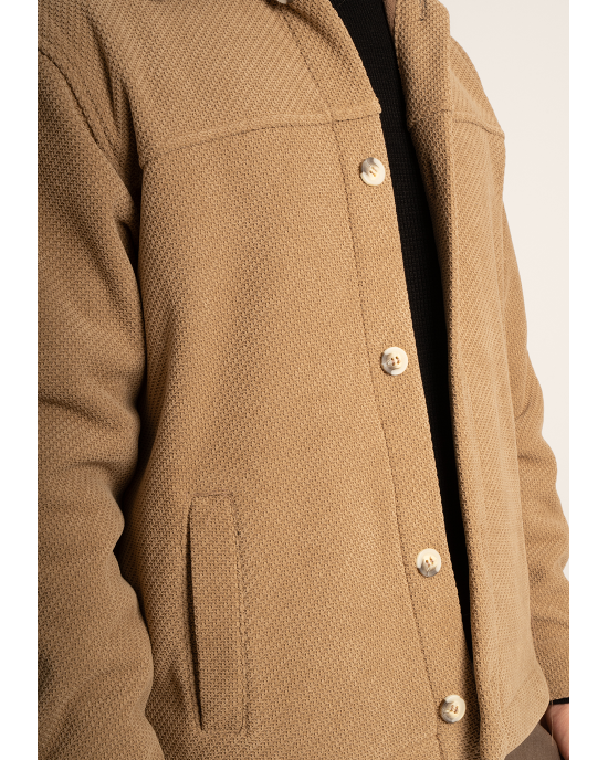 Overshirt Vittorio Bellarto καφέ OVERSHIRT