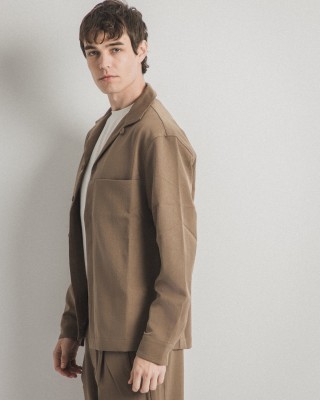 Overshirt Vittorio καφέ