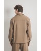 Overshirt Montavero καφέ OVERSHIRT