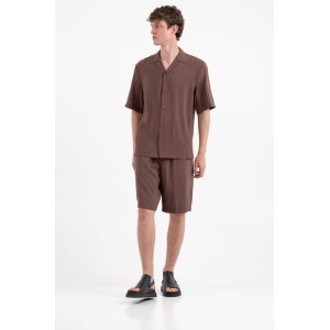 Overshirt Vittorio Vallezzia καφέ