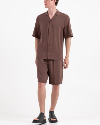 Overshirt Vittorio Vallezzia καφέ