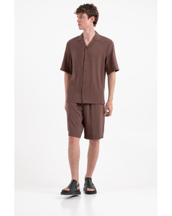 Overshirt Vittorio Vallezzia καφέ OVERSHIRT