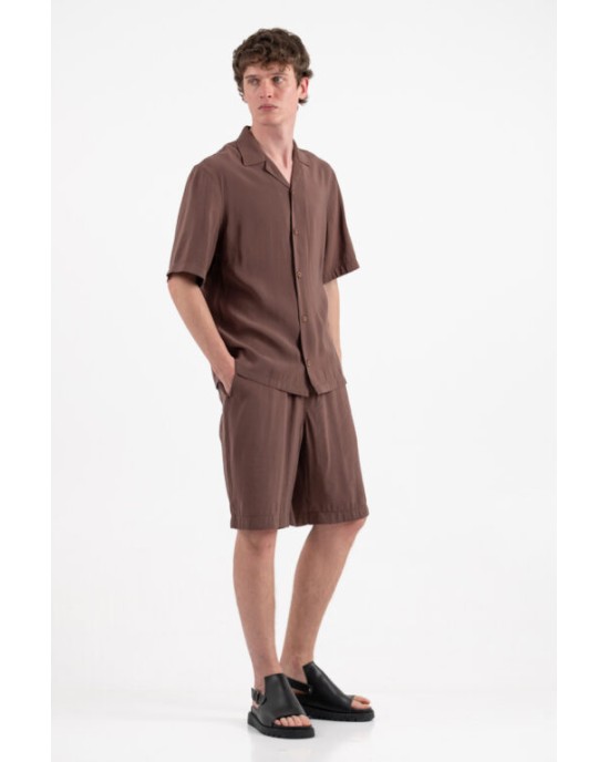 Overshirt Vittorio Vallezzia καφέ OVERSHIRT
