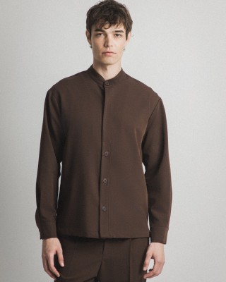 Overshirt Montavero καφέ