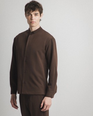 Overshirt Montavero καφέ
