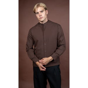 Overshirt Montavero καφέ