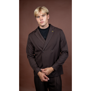Overshirt Vittorio Riccardo καφέ