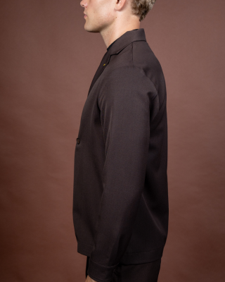 Overshirt Vittorio Riccardo καφέ
