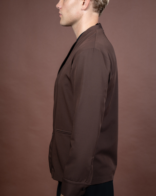Overshirt Montavero καφέ