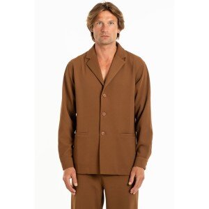 Πουκάμισο Vittorio Gino καφέ Πουκάμισο Vittorio Gino καφέ