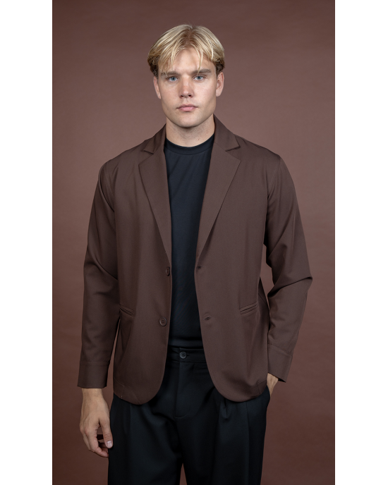 Overshirt Montavero καφέ OVERSHIRT