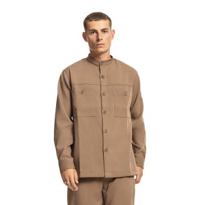 Πουκαμίσα Vittorio Torino καφέ Πουκαμίσα Vittorio Torino καφέ