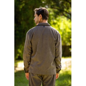 Overshirt Vittorio Arezzio καφέ Overshirt Vittorio Arezzio καφέ