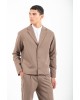 Πουκαμίσα Vittorio Pescara καφέ OVERSHIRT