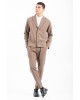 Πουκαμίσα Vittorio Pescara καφέ OVERSHIRT