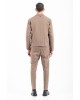 Πουκαμίσα Vittorio Pescara καφέ OVERSHIRT
