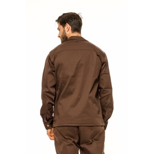 Overshirt Vittorio Saletto καφέ Overshirt Vittorio Saletto καφέ