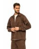 Overshirt Vittorio Saletto καφέ OVERSHIRT Overshirt Vittorio Saletto καφέ OVERSHIRT