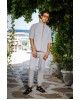 Πουκαμίσα Montavero γκρι OVERSHIRT