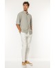 Πουκάμισο Vittorio Santo γκρι OVERSHIRT