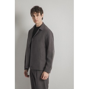 Overshirt Vittorio Francesco γκρι