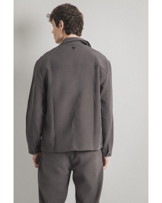 Overshirt Vittorio Francesco γκρι OVERSHIRT