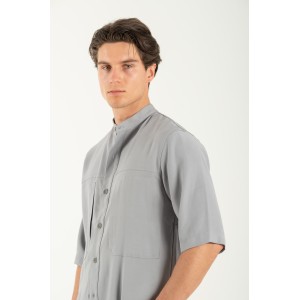 Πουκαμίσα Vittorio Capri γκρι Πουκαμίσα Vittorio Capri γκρι