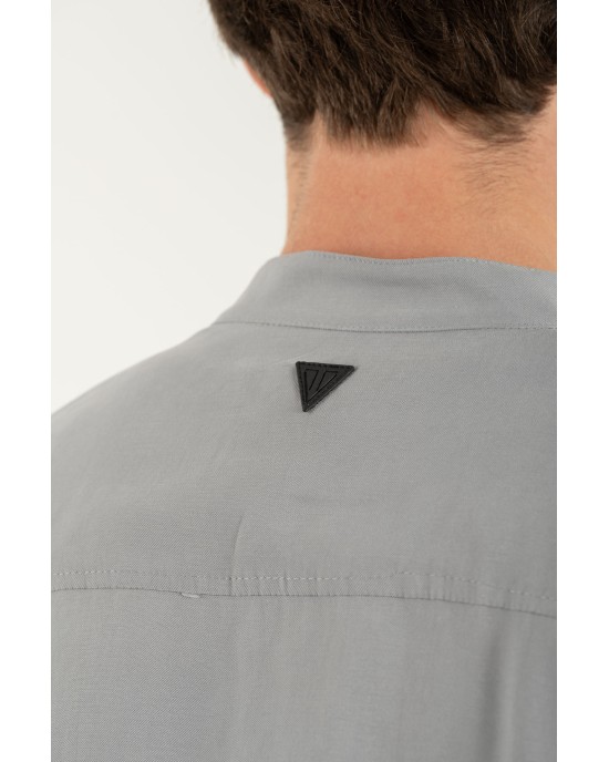 Πουκαμίσα Vittorio Capri γκρι OVERSHIRT